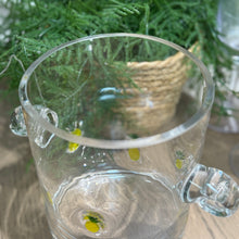 Load image into Gallery viewer, Anthropologie Pineapple Glass Ice Bucket
