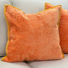 Load image into Gallery viewer, Orange Chenille Pillow
