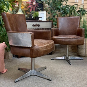 Four Hands 'Newark' Swivel Chair