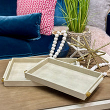 Load image into Gallery viewer, LG Grey Shagreen Tray
