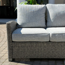 Load image into Gallery viewer, Outdoor Curved Wicker Sectional
