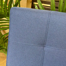 Load image into Gallery viewer, Upholstered Blue TWIN Bed
