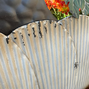 Metal Pumpkin Outdoor Decor