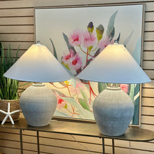Load image into Gallery viewer, Grey Textured Lamp
