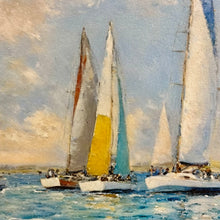 Load image into Gallery viewer, Sailboats II Giclee
