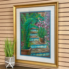 Load image into Gallery viewer, Gold Framed Stair Art
