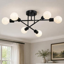 Load image into Gallery viewer, Sputnik Semi-Flush Light Fixture
