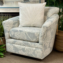 Load image into Gallery viewer, Chambray Leaf Swivel Glider
