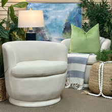 Load image into Gallery viewer, Sherpa Barrel Chair
