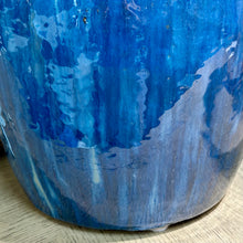Load image into Gallery viewer, Blue Ceramic Vase
