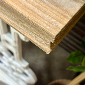 SM Distressed Scroll Console