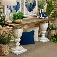 Load image into Gallery viewer, Rustic Urn Console Table

