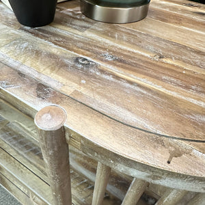 Oblong Natural Console
