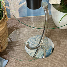 Load image into Gallery viewer, Two Tier Glass Side Table
