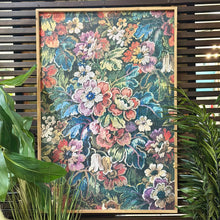 Load image into Gallery viewer, Framed Printed Floral Paper
