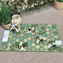 Load image into Gallery viewer, Bumble Bee Washable Rug
