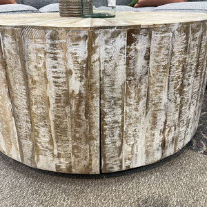 Washed Mango Wood Coffee Table