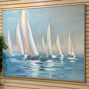 Imperfect Sail Away I Framed Art