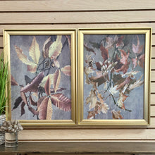 Load image into Gallery viewer, Gold Framed Leaf Art II
