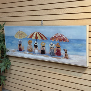 Ladies On Beach Art