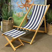 Load image into Gallery viewer, Sling Back Chair W/Otto
