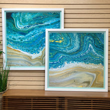 Load image into Gallery viewer, Turquoise Abstract Giclee I
