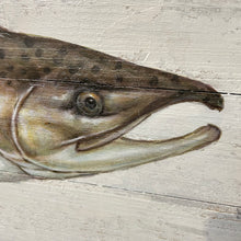 Load image into Gallery viewer, Salmon Wood Art
