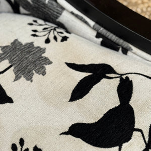 Black/White Bird Chair
