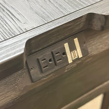 Load image into Gallery viewer, 1DRW Charcoal Power Nightstand
