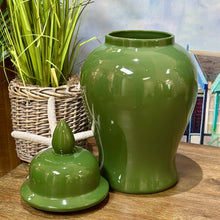Load image into Gallery viewer, Green Ginger Jar
