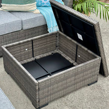 Load image into Gallery viewer, 4PC Grey Wicker Seating Set
