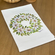 Load image into Gallery viewer, Magnolia Wreath Towel
