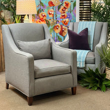 Load image into Gallery viewer, Grey Accent Chair
