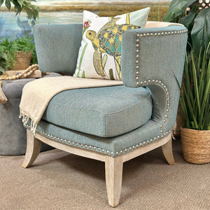 Blue Accent Chair