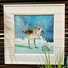 Load image into Gallery viewer, Glass Framed Sandpiper II
