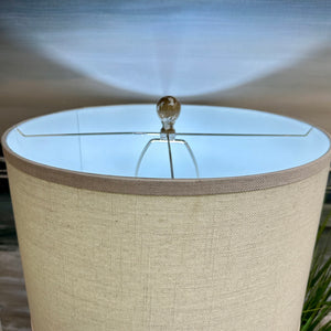 Beige Table Lamp