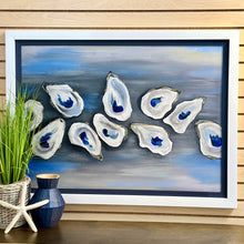 Load image into Gallery viewer, &#39;Oysters On Gray&#39; Fine Art Giclee
