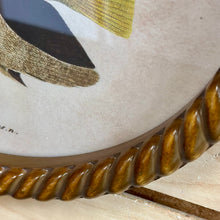 Load image into Gallery viewer, Oval Fish Print VI Art
