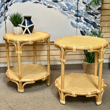 Load image into Gallery viewer, Natural Rattan End Table
