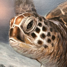 Load image into Gallery viewer, Underwater Sea Turtle Giclee
