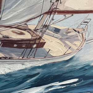 LG Sailboat On Ocean