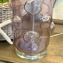 Load image into Gallery viewer, Plum Bubble Glass Lamp
