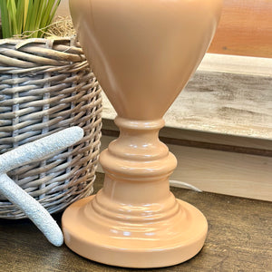 Peach Table Lamp