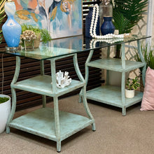 Load image into Gallery viewer, Aqua Metal Desk &amp; Chair
