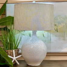 Load image into Gallery viewer, &#39;Silence&#39; Ivory/Taupe Lamp
