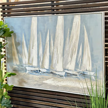 Load image into Gallery viewer, Hand Painted Regatta Art
