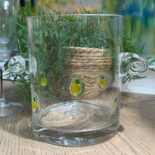 Load image into Gallery viewer, Anthropologie Pineapple Glass Ice Bucket

