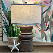 Load image into Gallery viewer, Walnut Resin Lamp
