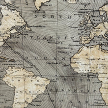Load image into Gallery viewer, Framed World Map Art
