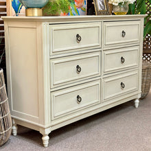 Load image into Gallery viewer, Ivory 6DRW Dresser
